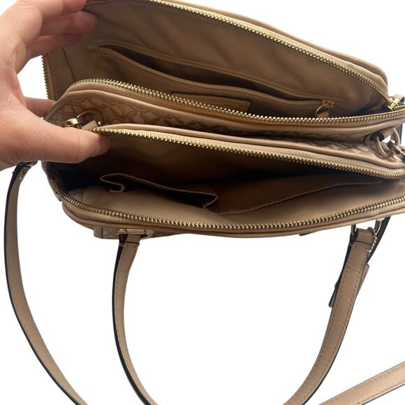 Coach Madison Georgie Op Art Convertible Satchel Hand Shoulder Crossbody Bag - Picture 8 of 9